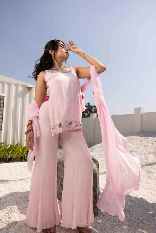 ROOH - Blush Pink Suit Set