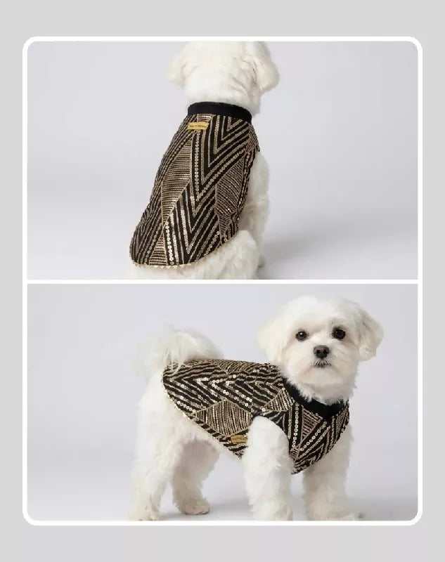 Indian Motif Sherwani for Dogs & Cats | Ethnic Kurta Sherwani for Dog, Cat and Puppy | Ethnic Wear | Mehendi - Dress - Party - Diwali - Wedding Wear