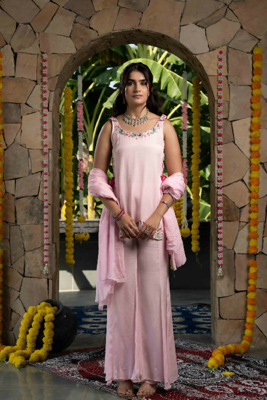 ROOH - Blush Pink Suit Set