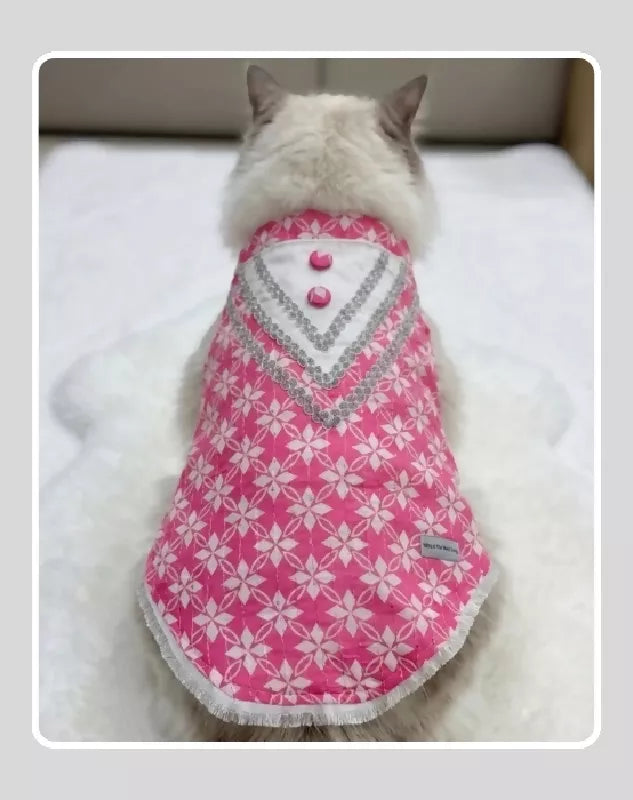 Pink Sherwani for Dogs & Cats | Dog Kurta Set | Indian Wedding Dress for Dogs, Puppies & Cats | Ethnic Pet Outfit for Festivals, Weddings, Diwali, Navratri, Engagement & Traditional Wear