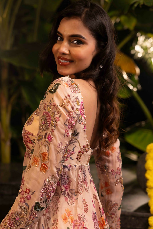 NOOR - Printed Anarkali