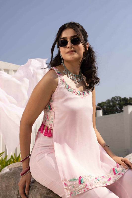 ROOH - Blush Pink Suit Set