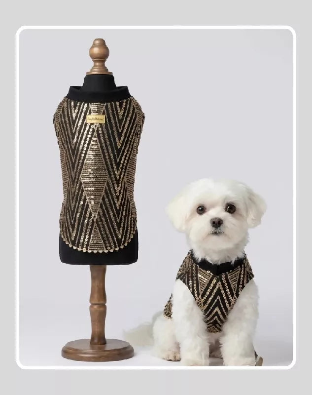 Indian Motif Sherwani for Dogs & Cats | Ethnic Kurta Sherwani for Dog, Cat and Puppy | Ethnic Wear | Mehendi - Dress - Party - Diwali - Wedding Wear