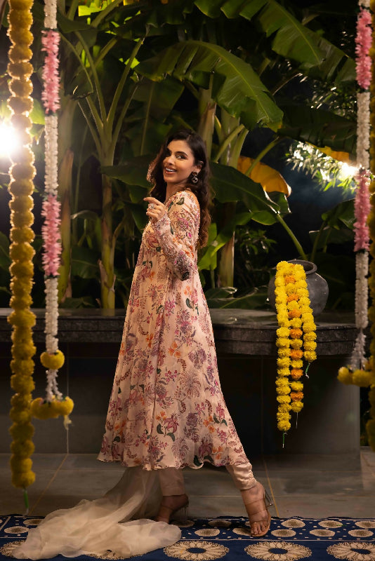 NOOR - Printed Anarkali