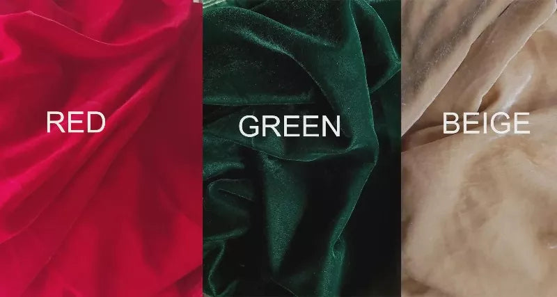 Dark Green Velvet Saree Lehenga Blouse Square Neck