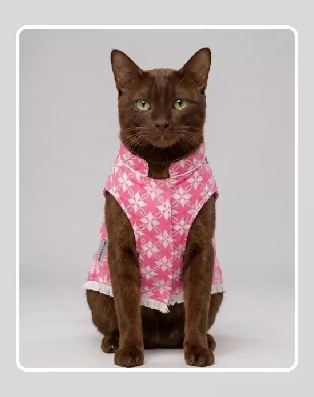 Pink Sherwani for Dogs & Cats | Dog Kurta Set | Indian Wedding Dress for Dogs, Puppies & Cats | Ethnic Pet Outfit for Festivals, Weddings, Diwali, Navratri, Engagement & Traditional Wear